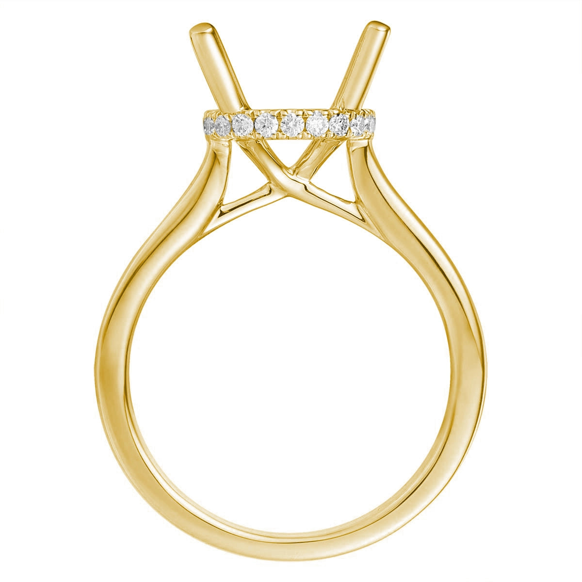 Engagement Collections Engagement Rings in Yellow Gold containing Diamond 456172