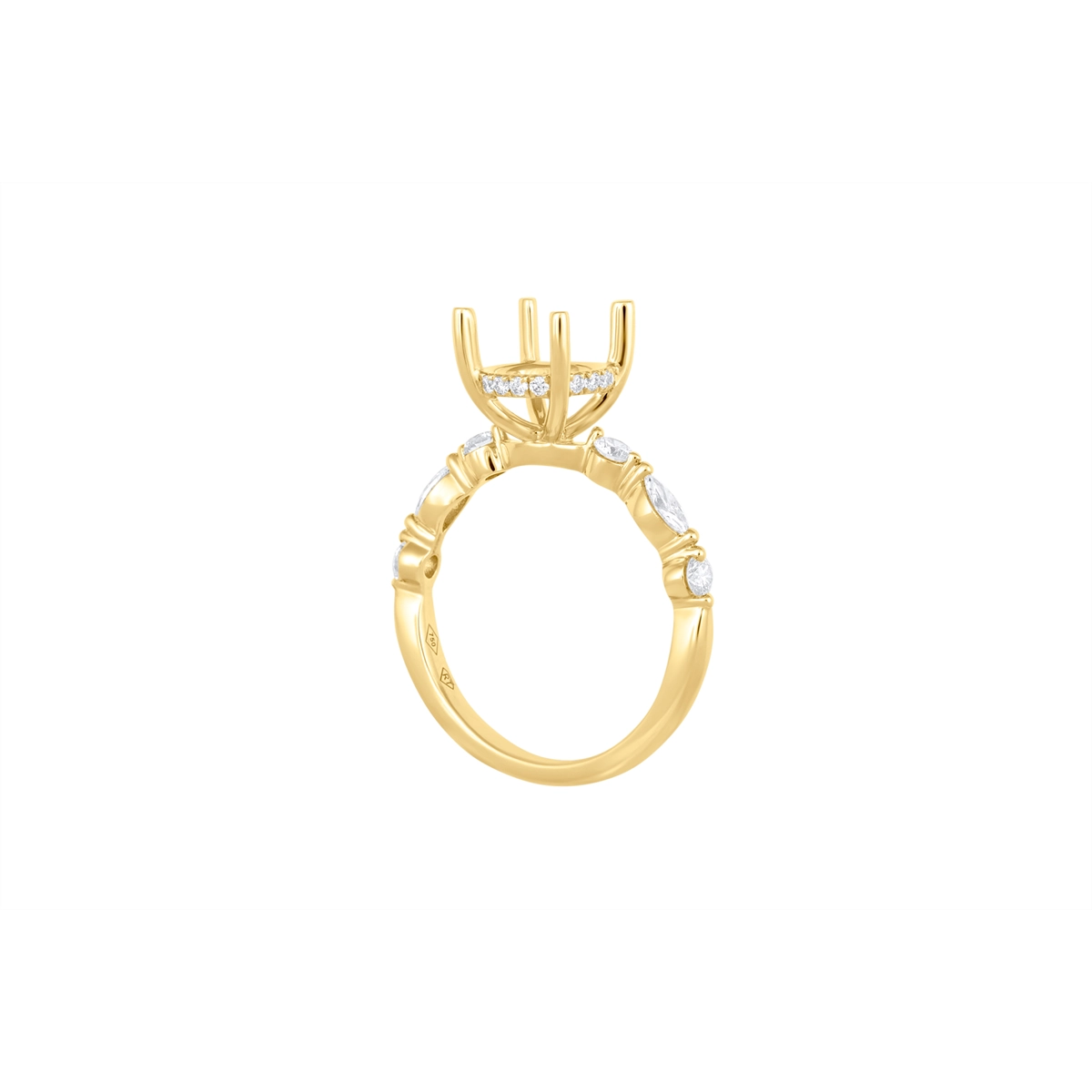 Engagement Collections Engagement Rings in Yellow Gold containing Diamond 456173