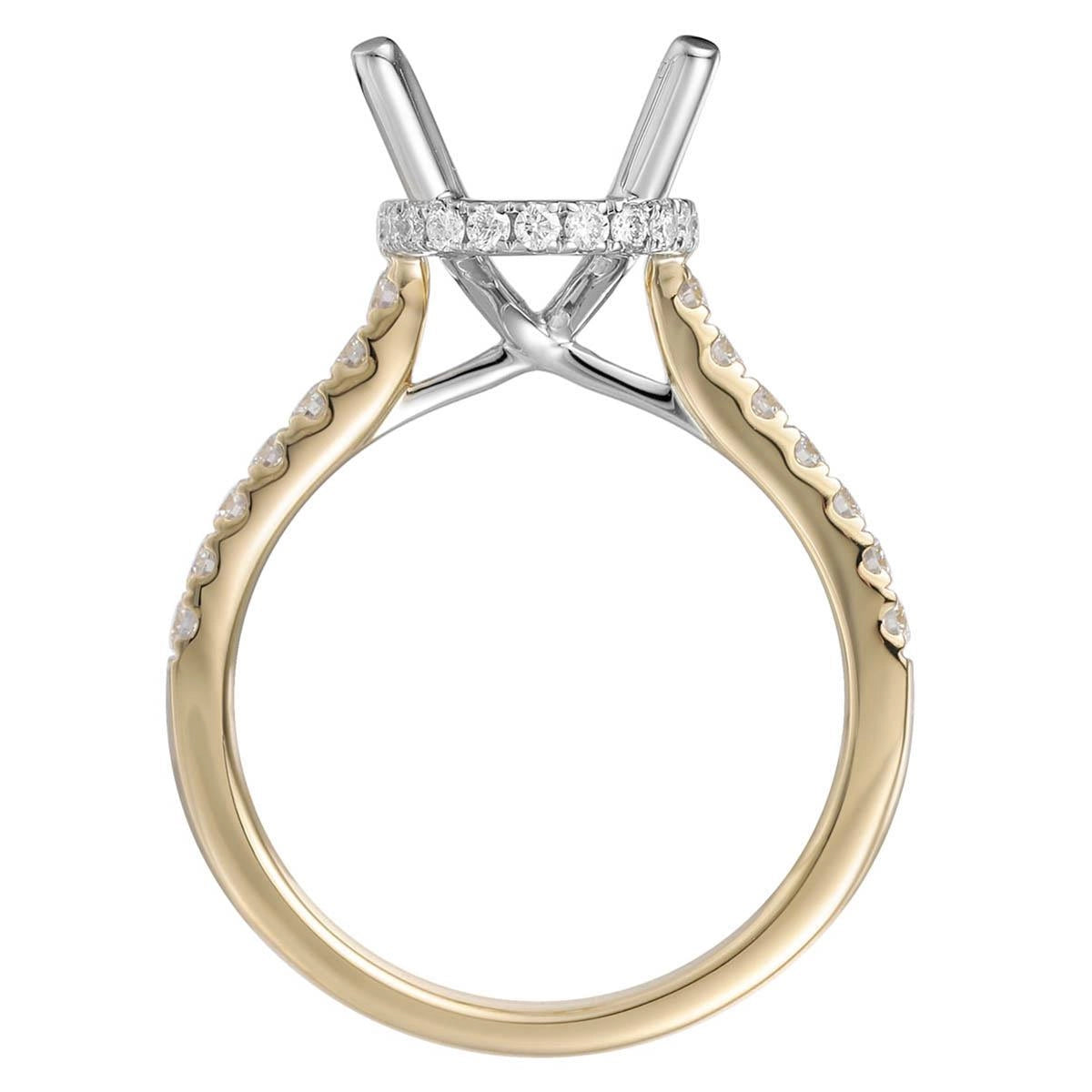 Engagement Collections Engagement Rings in Mixed Metals containing Diamond 456174