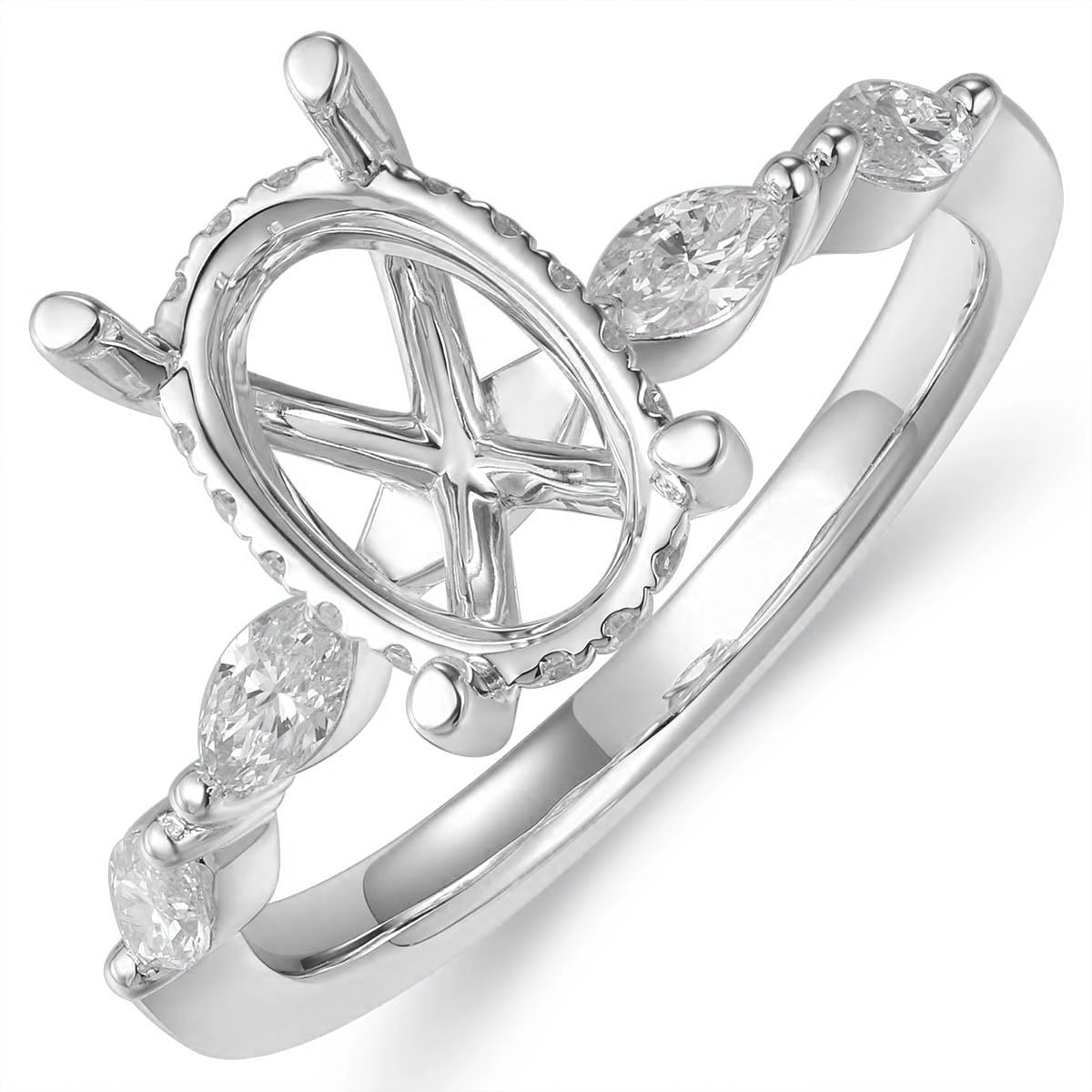 Engagement Collections Engagement Rings in White Gold containing Diamond 456175