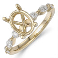 Engagement Collections Engagement Rings in Yellow Gold containing Diamond 456179