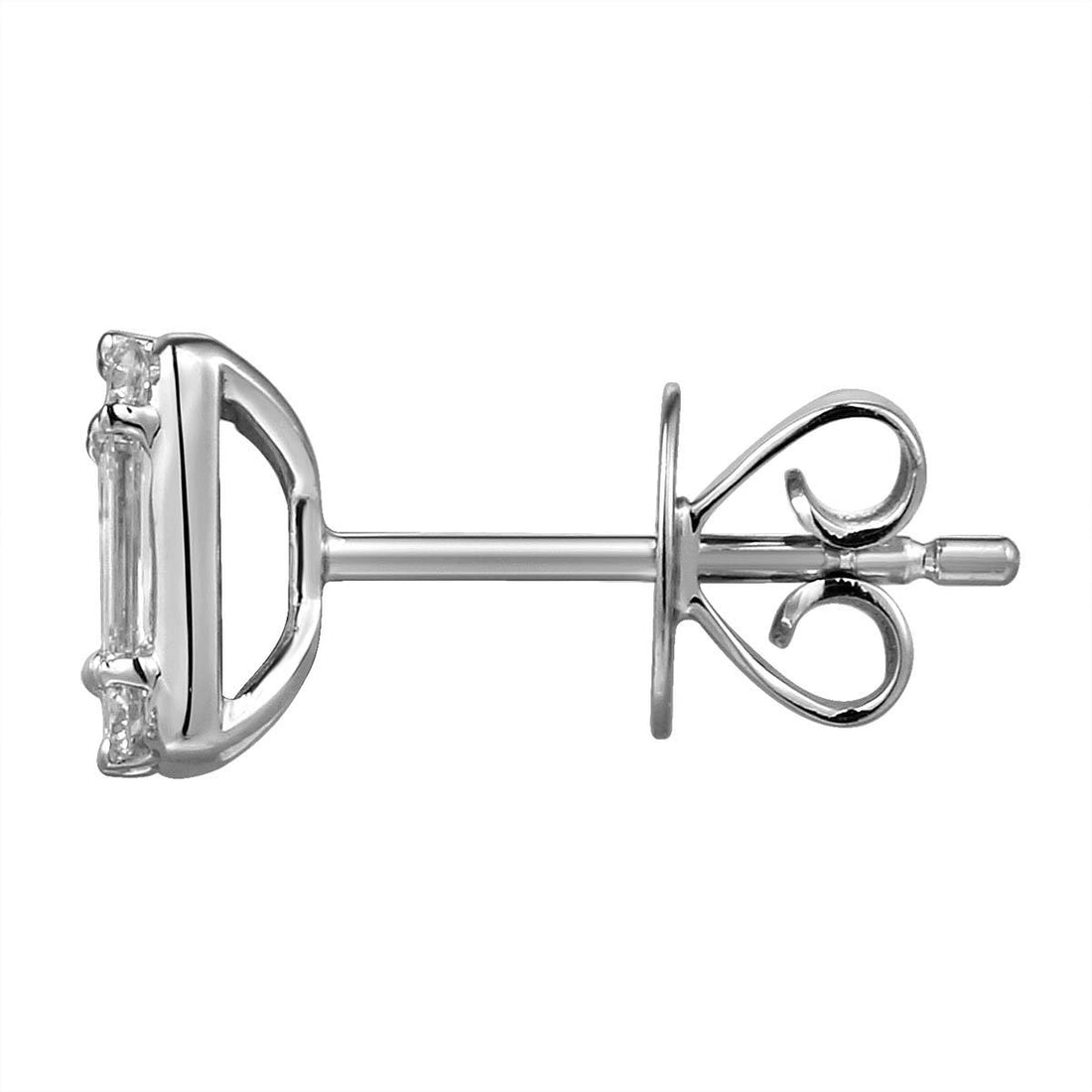 Earrings Earrings in White Gold containing Diamond 456199