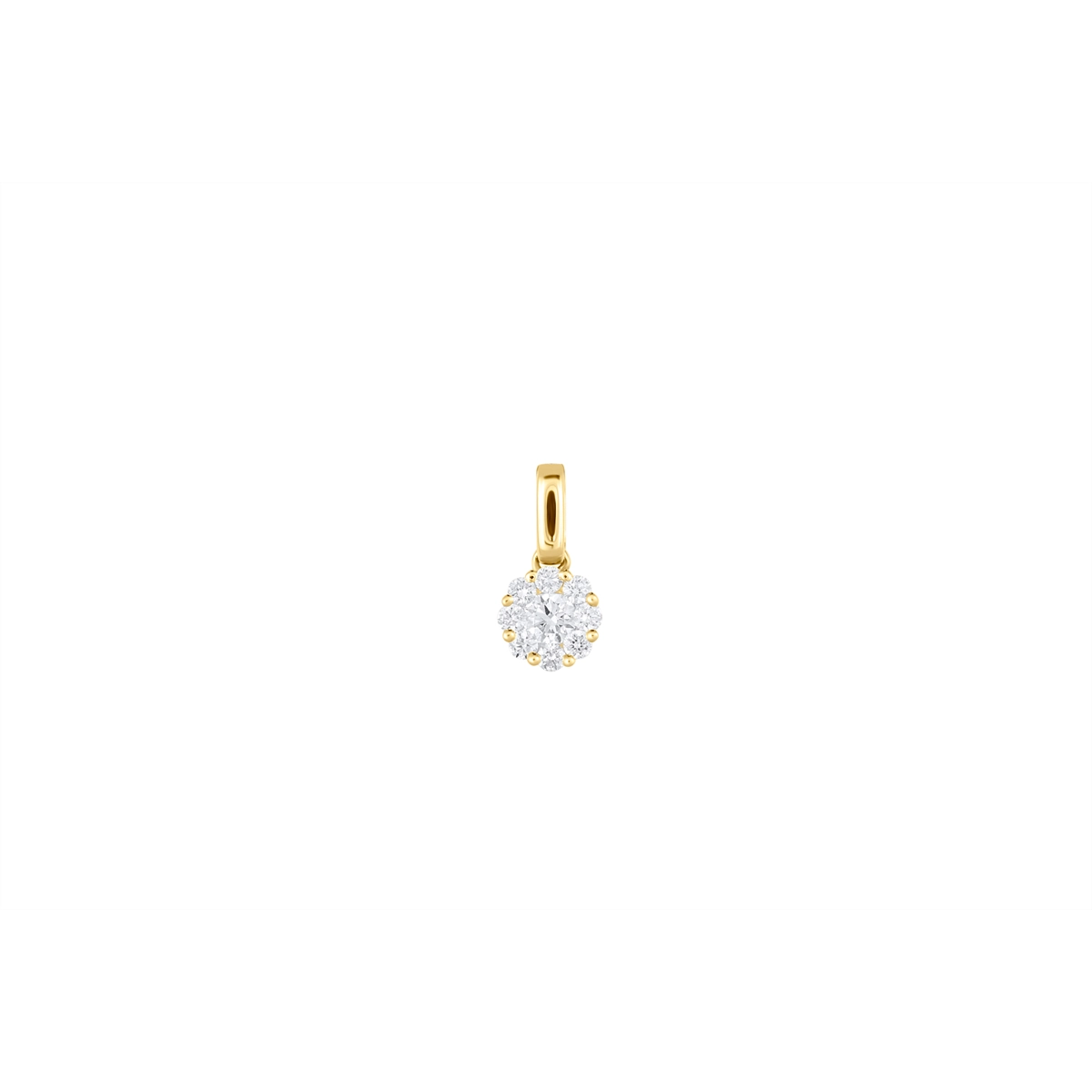Pendants Pendants in Yellow Gold containing Diamond 456211