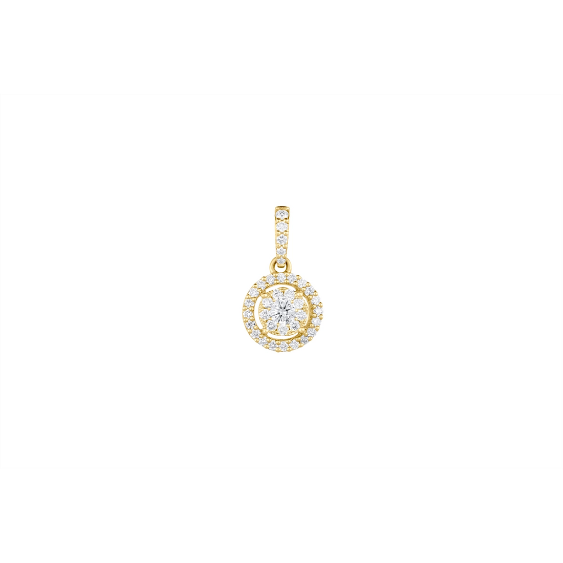 Pendants Pendants in Yellow Gold containing Diamond 456218