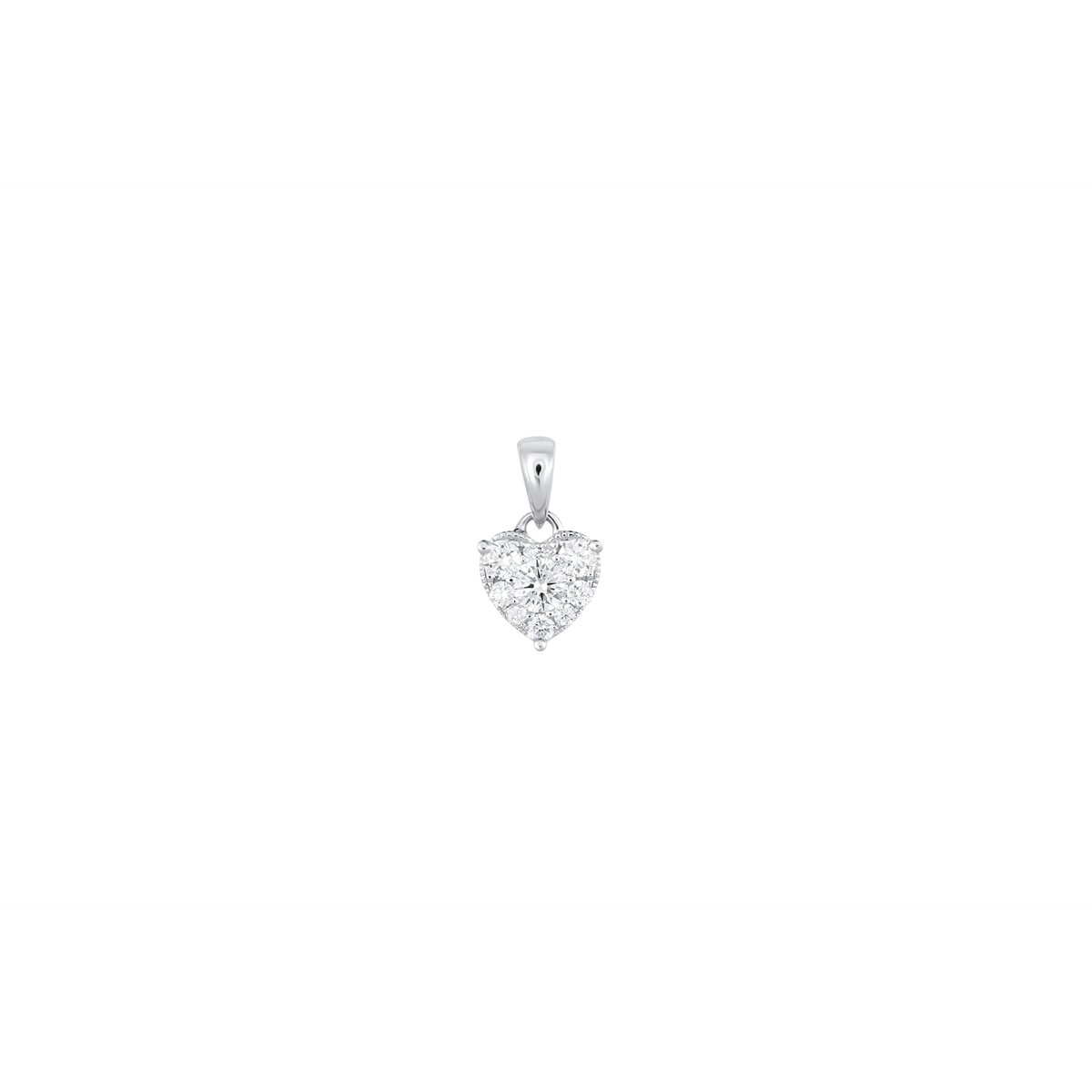 Pendants Pendants in White Gold containing Diamond 456219
