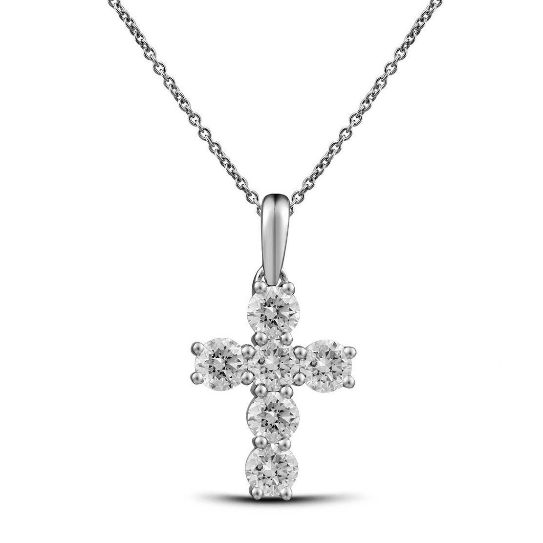 Pendants Pendants in White Gold containing Diamond 456222