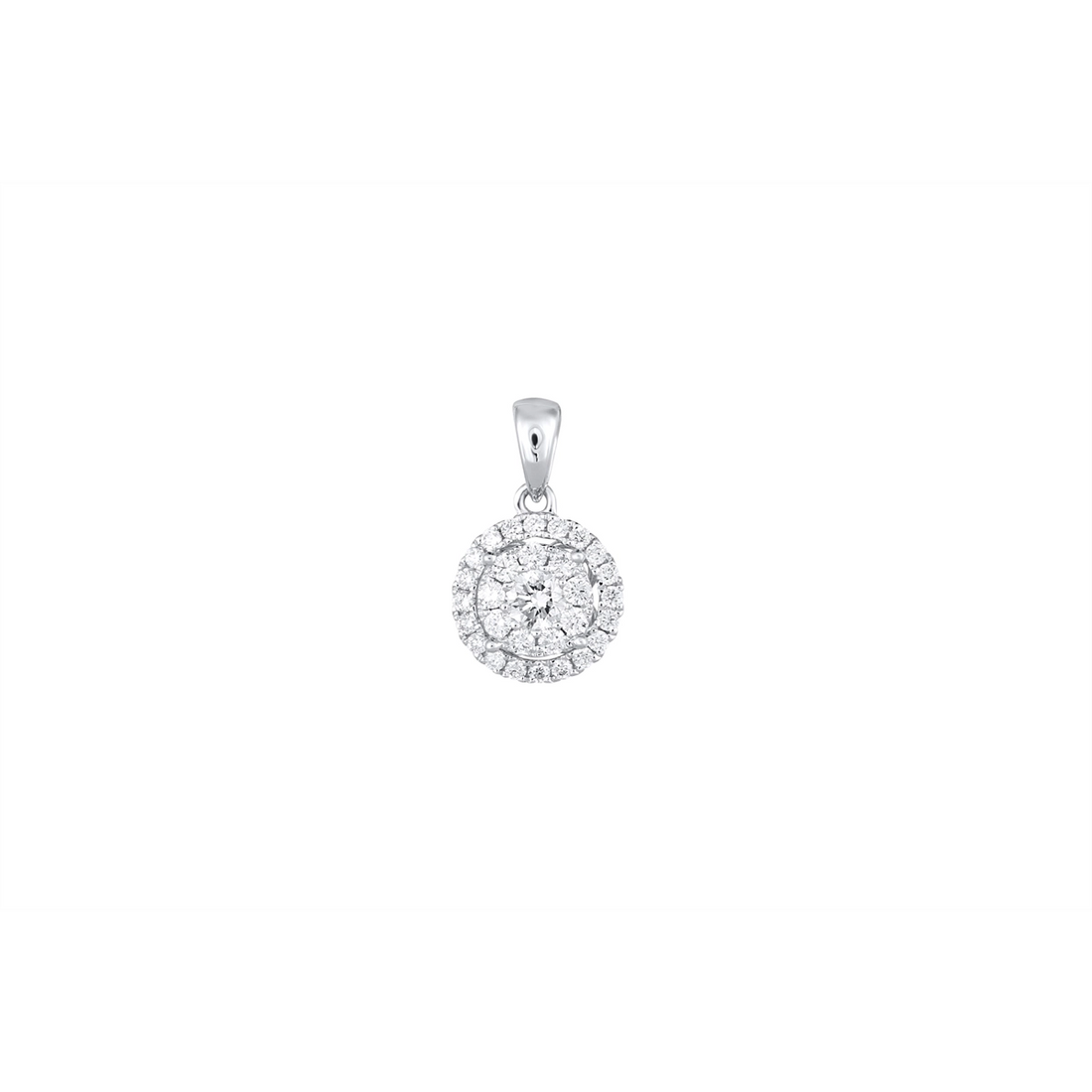 Pendants Pendants in White Gold containing Diamond 456223