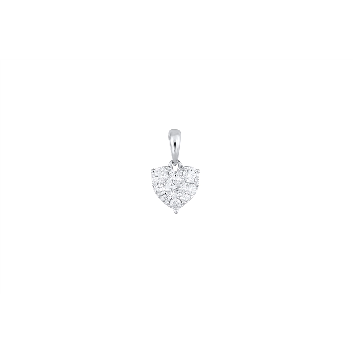 Pendants Pendants in White Gold containing Diamond 456232