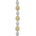 Bracelets Bracelets in Mixed Metals containing Diamond 456244