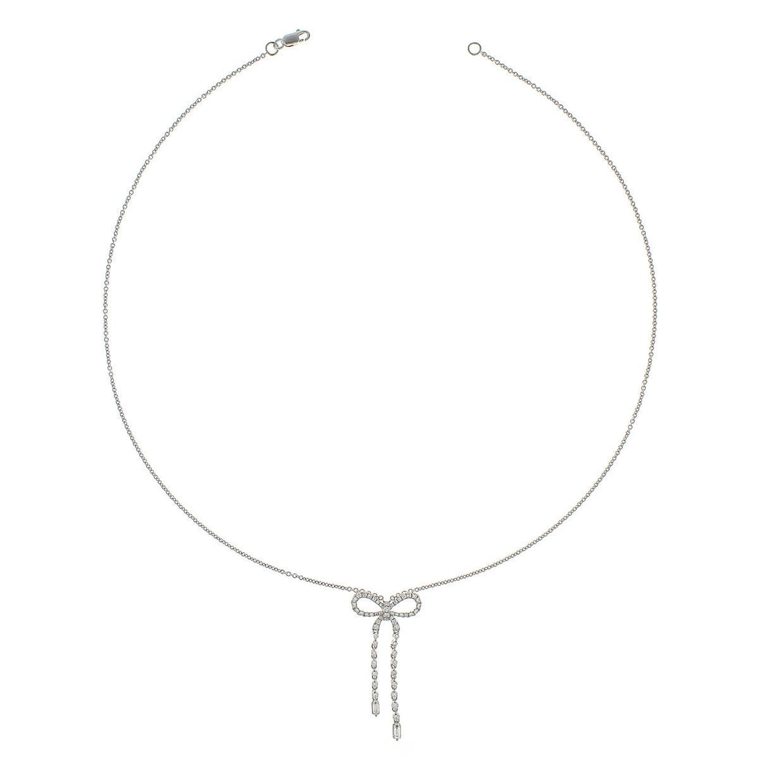 Necklaces Necklaces in White Gold containing Diamond 456245