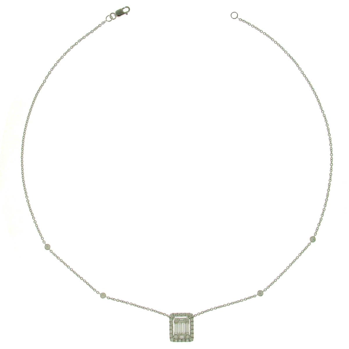 Necklaces Necklaces in White Gold containing Diamond 456246