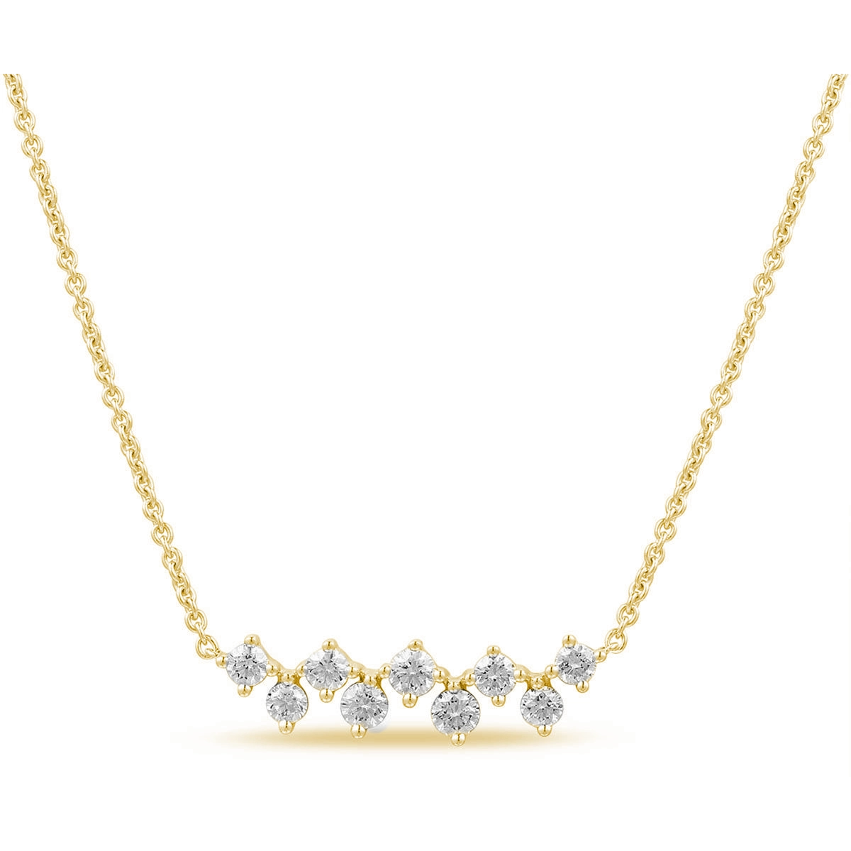Necklaces Necklaces in Yellow Gold containing Diamond 456248