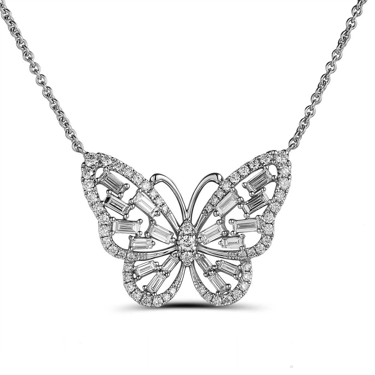 Necklaces Necklaces in White Gold containing Diamond 456250