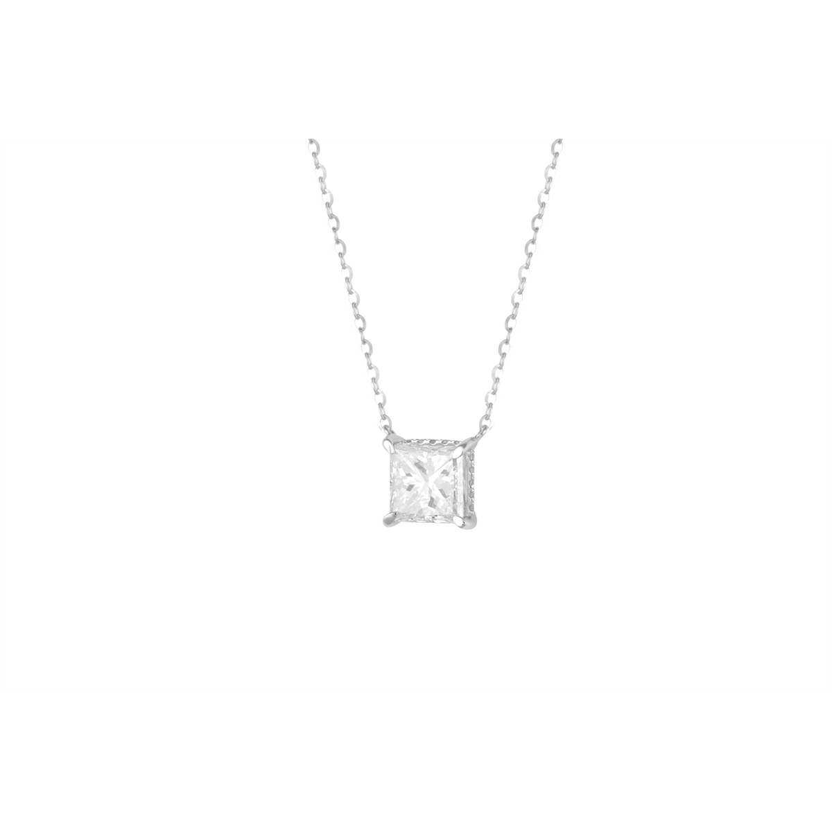 Necklaces Necklaces in White Gold containing Diamond 456331