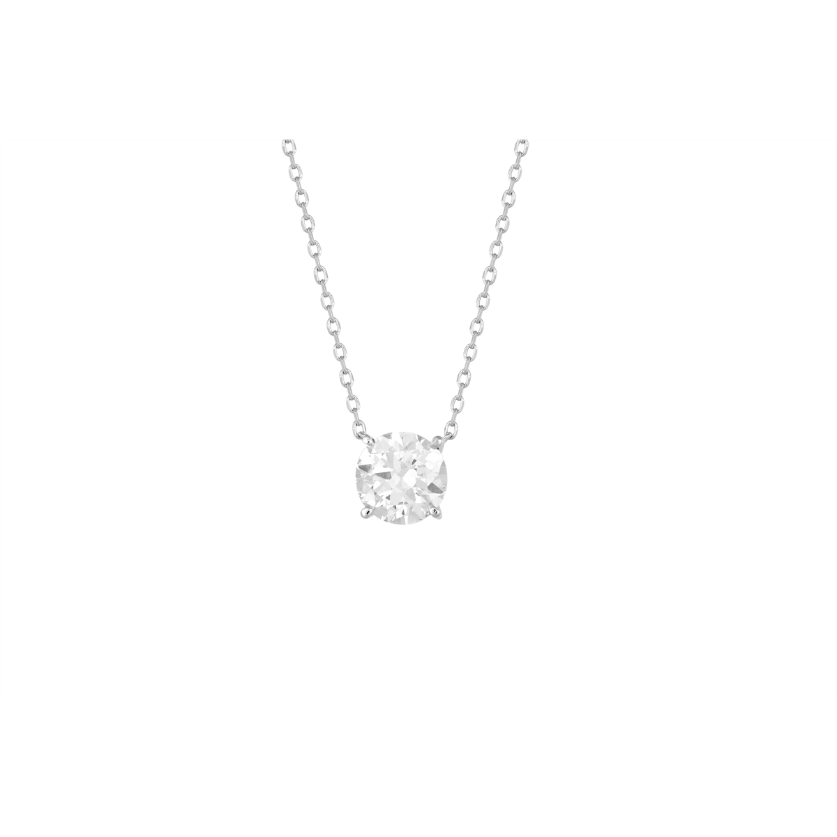 Necklaces Necklaces in White Gold containing Diamond 456332