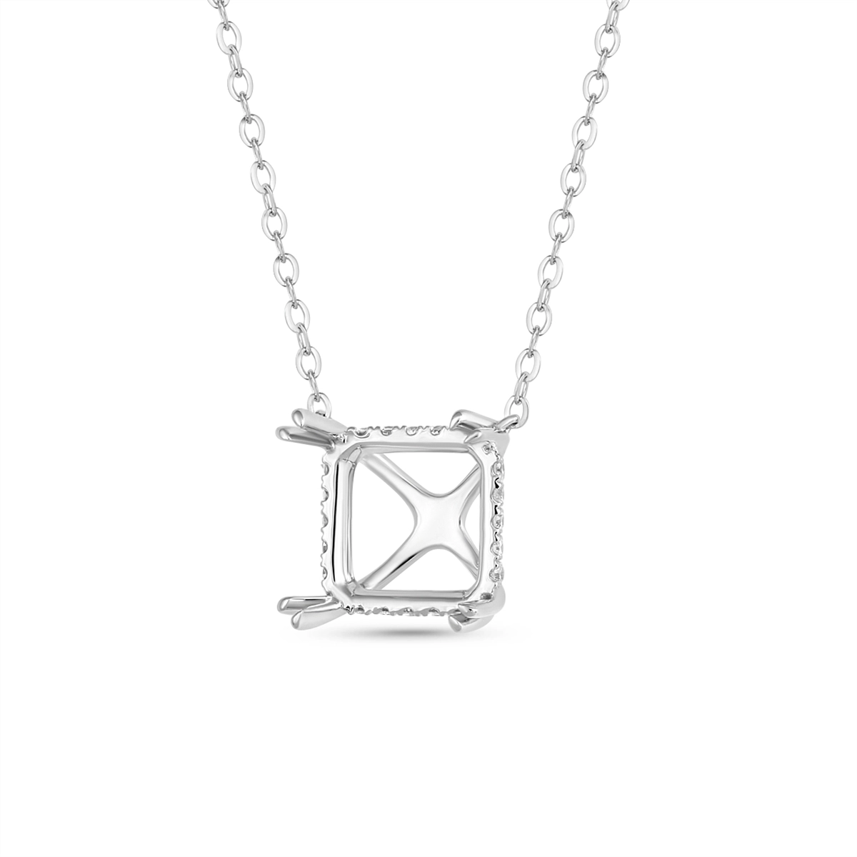 Necklaces Necklaces in White Gold containing Diamond 456338