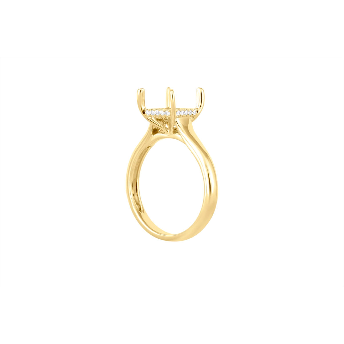 Engagement Collections Engagement Rings in Yellow Gold containing Diamond 456343