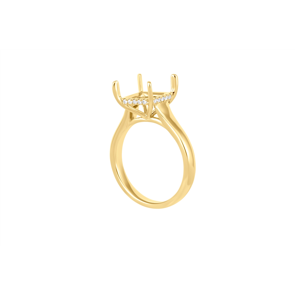 Engagement Collections Engagement Rings in Yellow Gold containing Diamond 456344