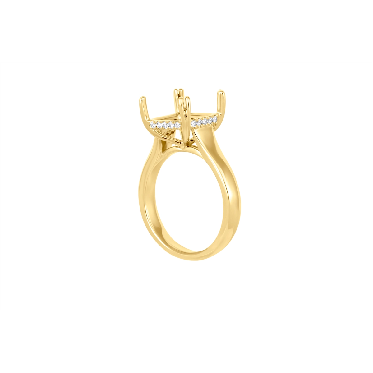 Engagement Collections Engagement Rings in Yellow Gold containing Diamond 456345