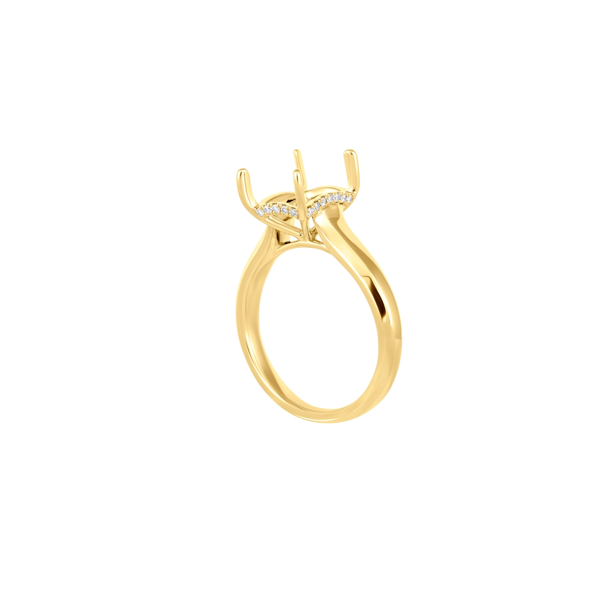 Engagement Collections Engagement Rings in Yellow Gold containing Diamond 456347