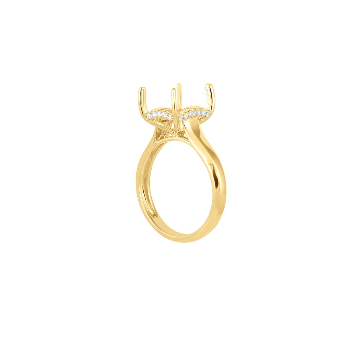 Engagement Collections Engagement Rings in Yellow Gold containing Diamond 456348