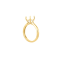Engagement Collections Engagement Rings in Yellow Gold containing Diamond 456349