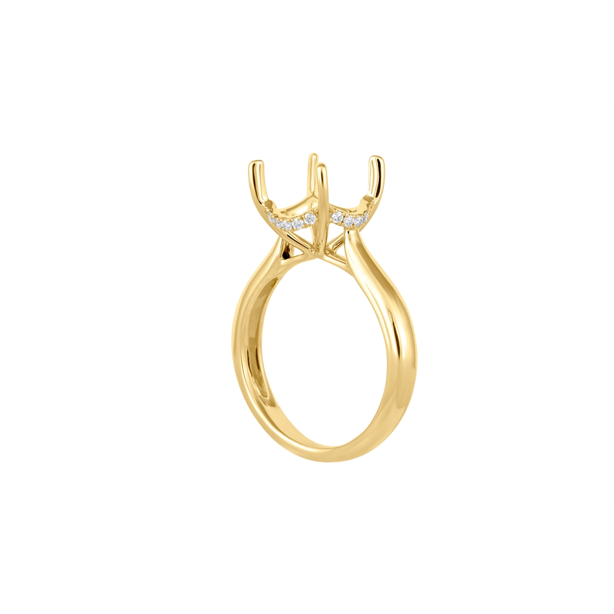 Engagement Collections Engagement Rings in Yellow Gold containing Diamond 456351