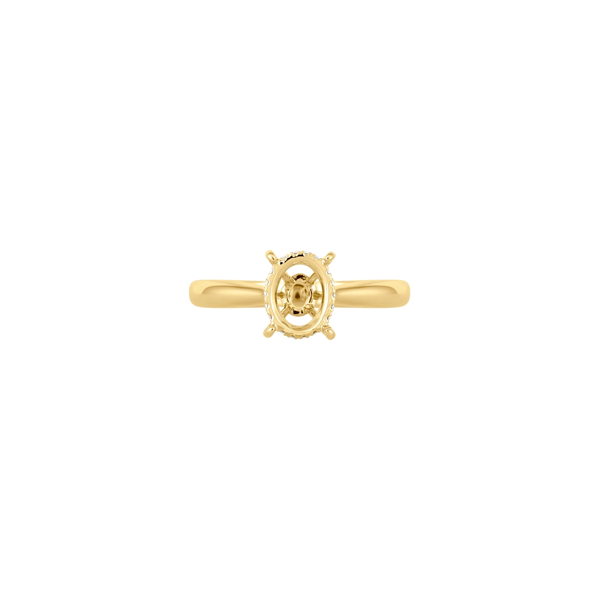 Engagement Collections Engagement Rings in Yellow Gold containing Diamond 456357