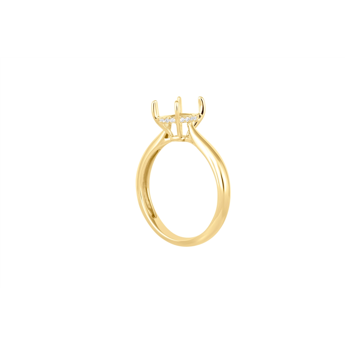 Engagement Collections Engagement Rings in Yellow Gold containing Diamond 456357