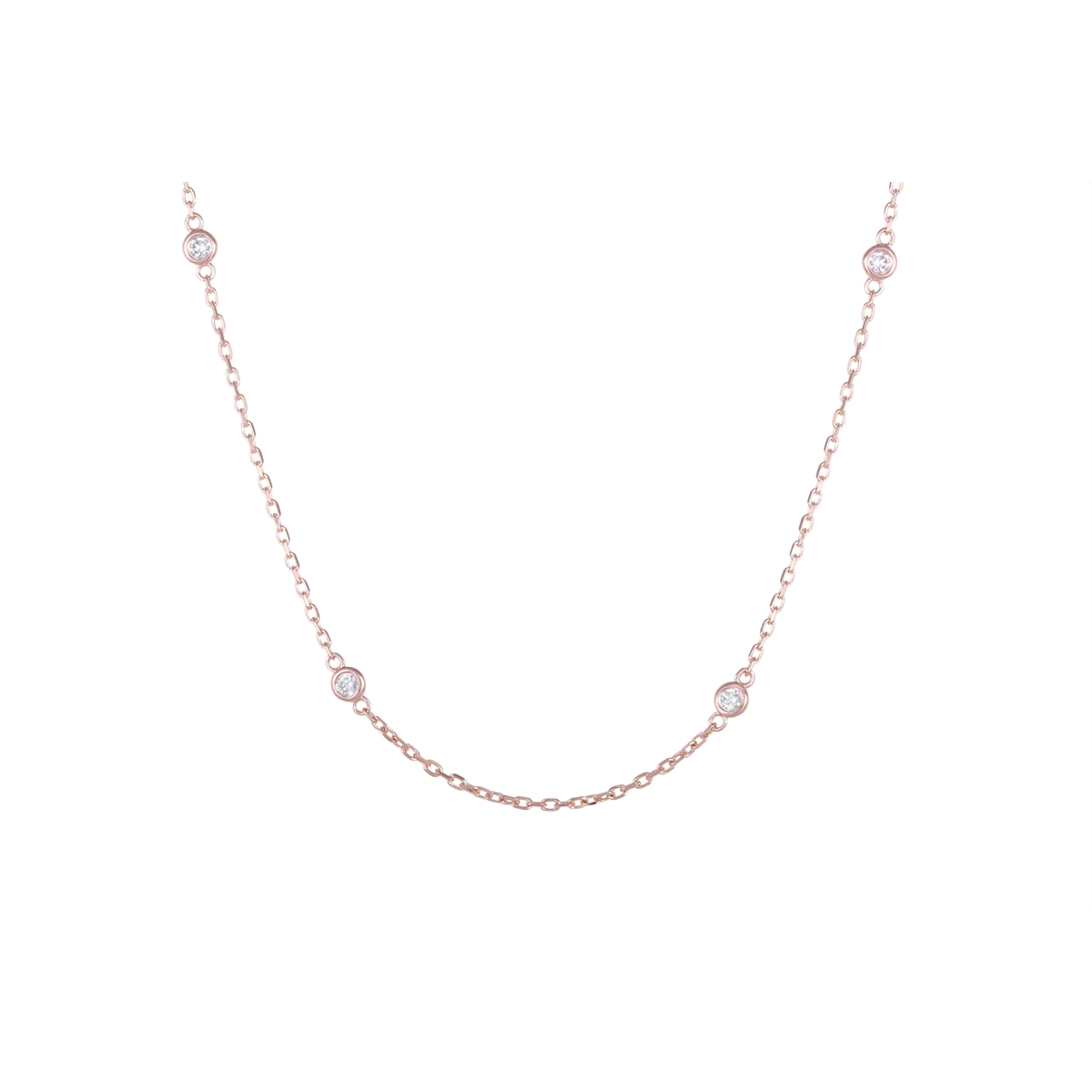 Necklaces Necklaces in Rose Gold containing Diamond 456362