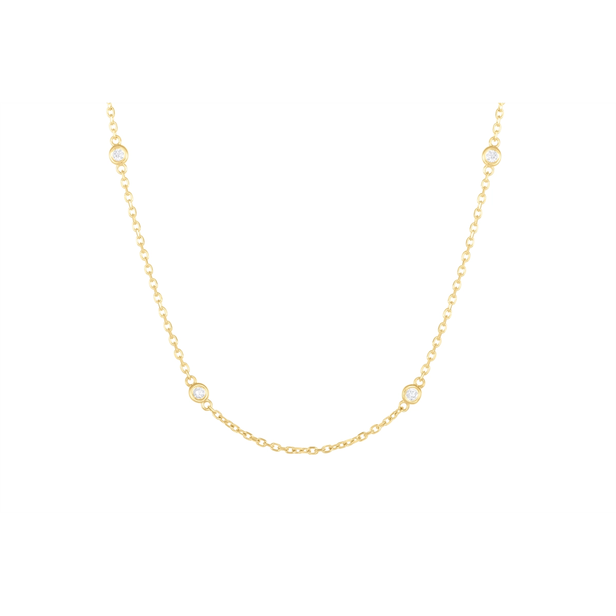 Necklaces Necklaces in Yellow Gold containing Diamond 456367
