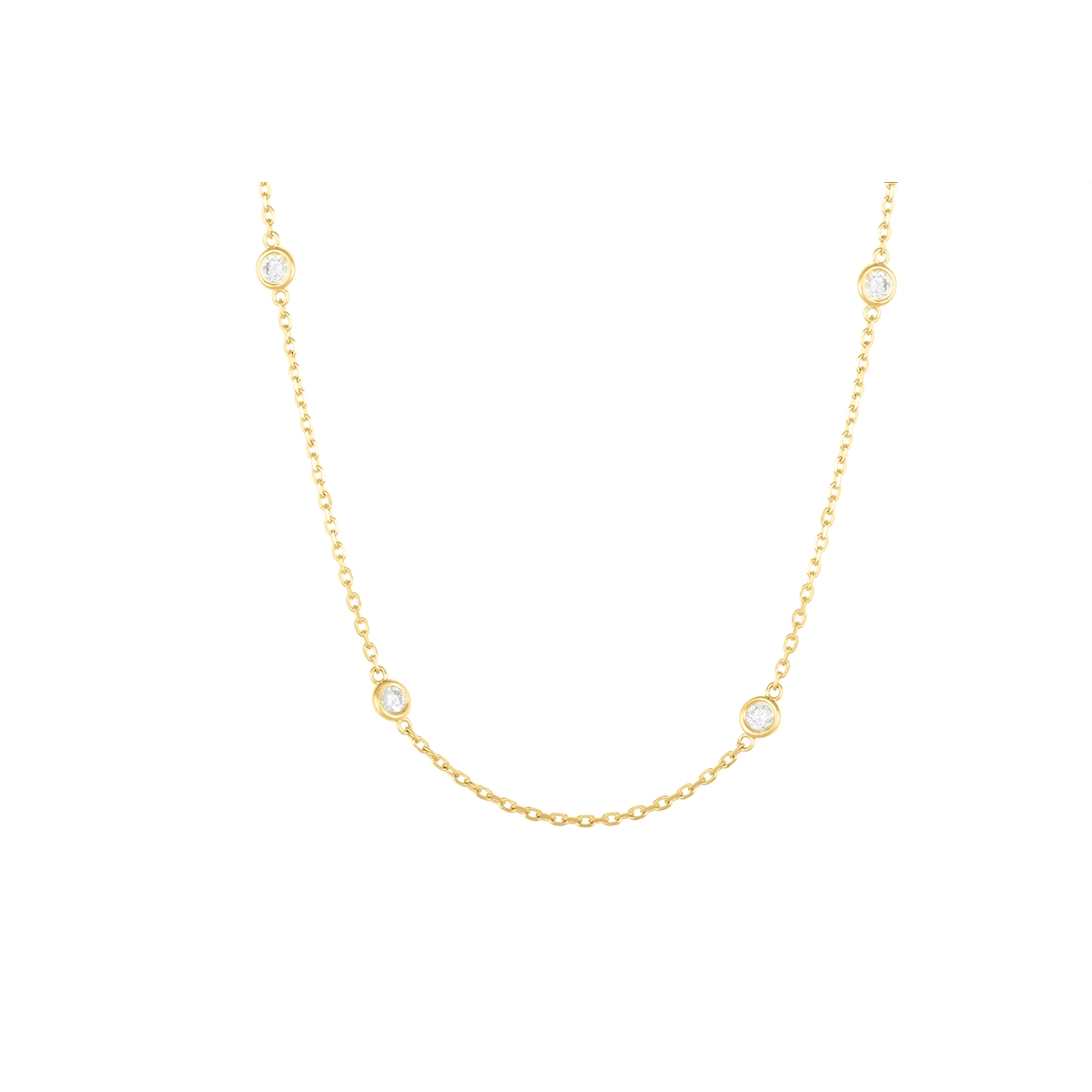 Necklaces Necklaces in Yellow Gold containing Diamond 456378