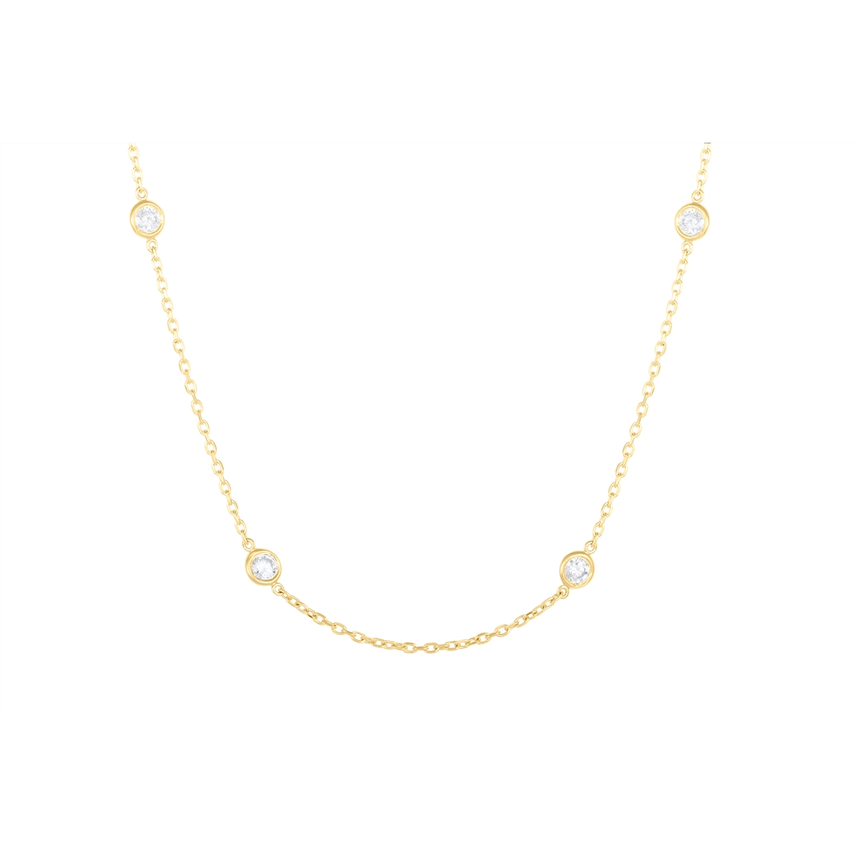 Necklaces Necklaces in Yellow Gold containing Diamond 456380