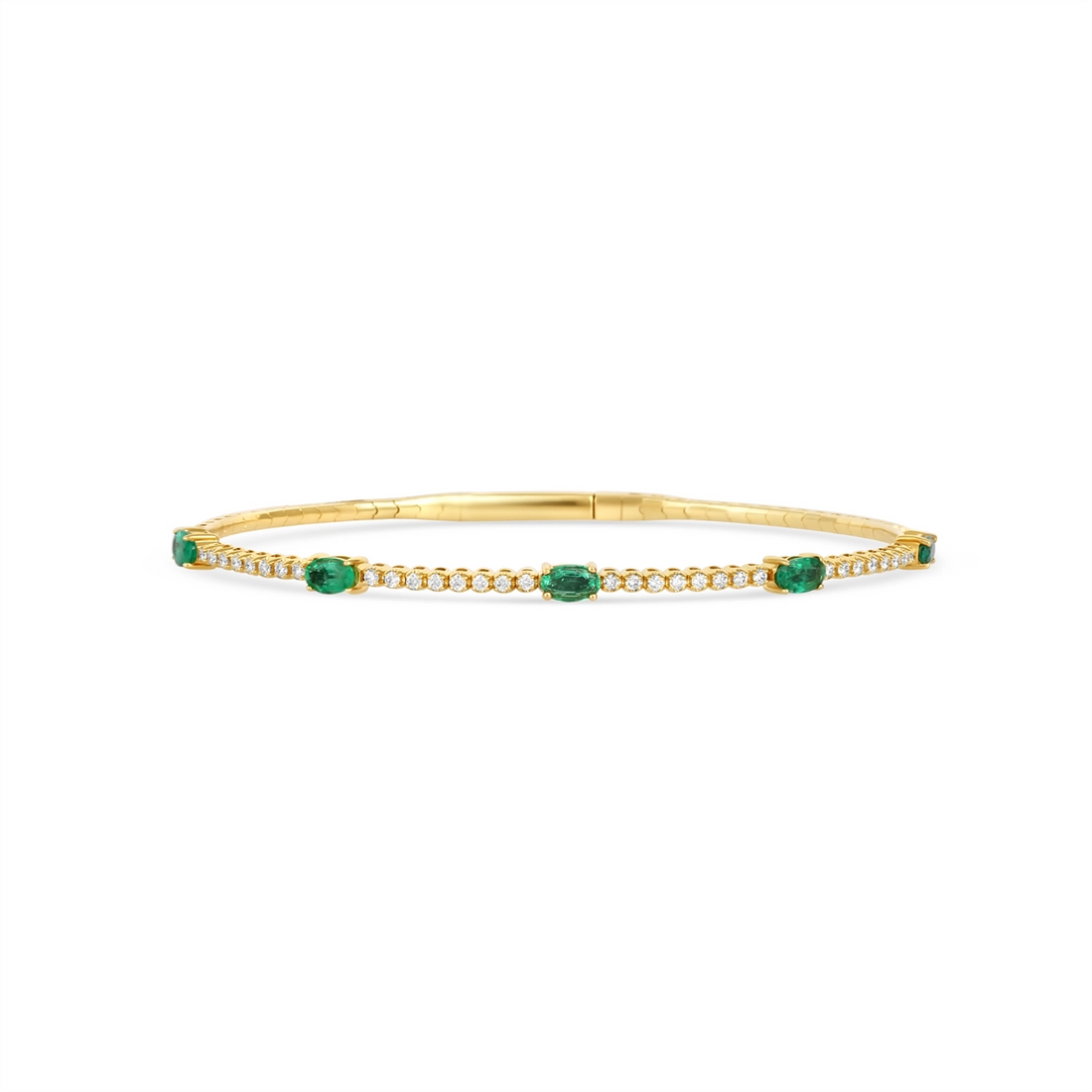 Bracelets Bracelets in Yellow Gold containing Multi-gemstone, Diamond, Emerald 456386