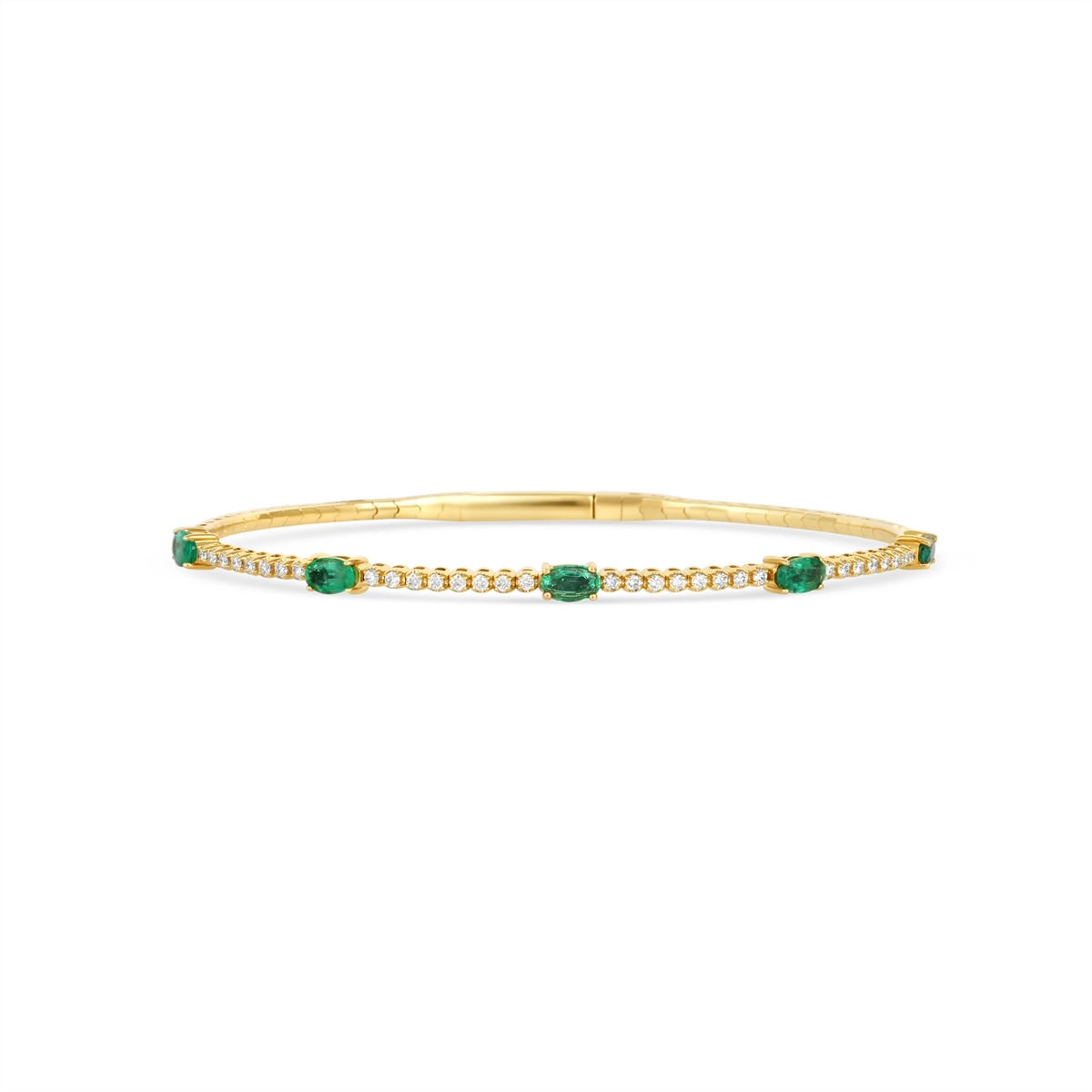 Bracelets Bracelets in Yellow Gold containing Multi-gemstone, Diamond, Emerald 456386