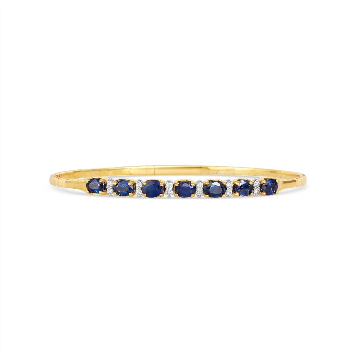 Bracelets Bracelets in Mixed Metals containing Multi-gemstone, Diamond, Sapphire 456387
