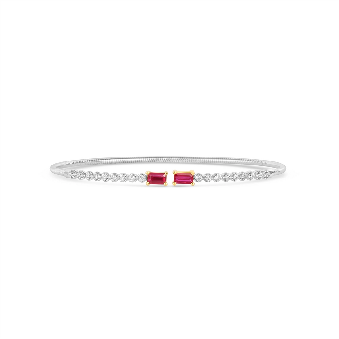 Bracelets Bracelets in Mixed Metals containing Multi-gemstone, Diamond, Ruby 456390