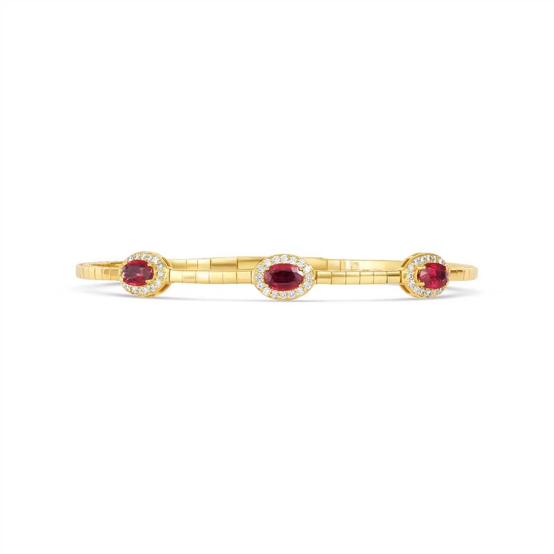 Bracelets Bracelets in Yellow Gold containing Multi-gemstone, Diamond, Ruby 456393