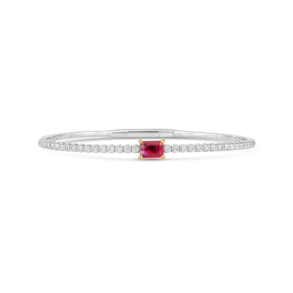 Bracelets Bracelets in Mixed Metals containing Multi-gemstone, Diamond, Ruby 456398