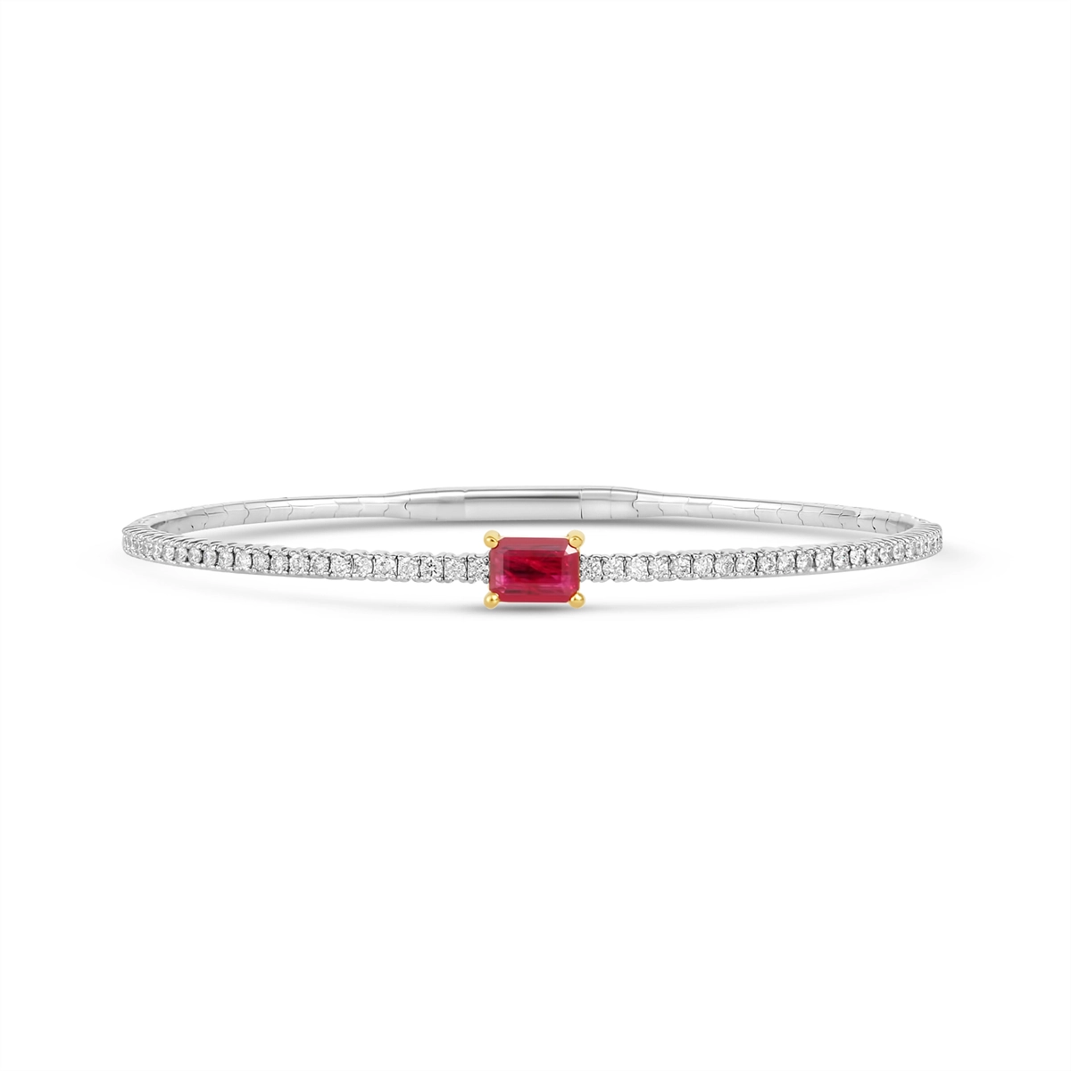 Bracelets Bracelets in Mixed Metals containing Multi-gemstone, Diamond, Ruby 456400