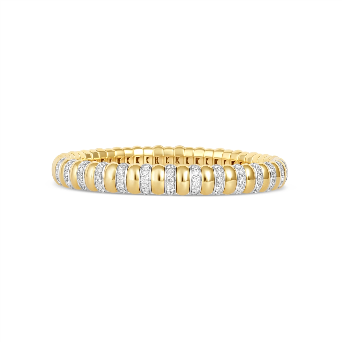 Bracelets Bracelets in Mixed Metals containing Diamond 456403