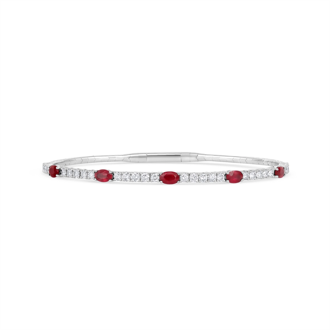 Bracelets Bracelets in White Gold containing Multi-gemstone, Diamond, Ruby 456409