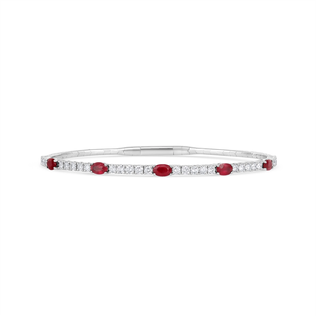 Bracelets Bracelets in White Gold containing Multi-gemstone, Diamond, Ruby 456409