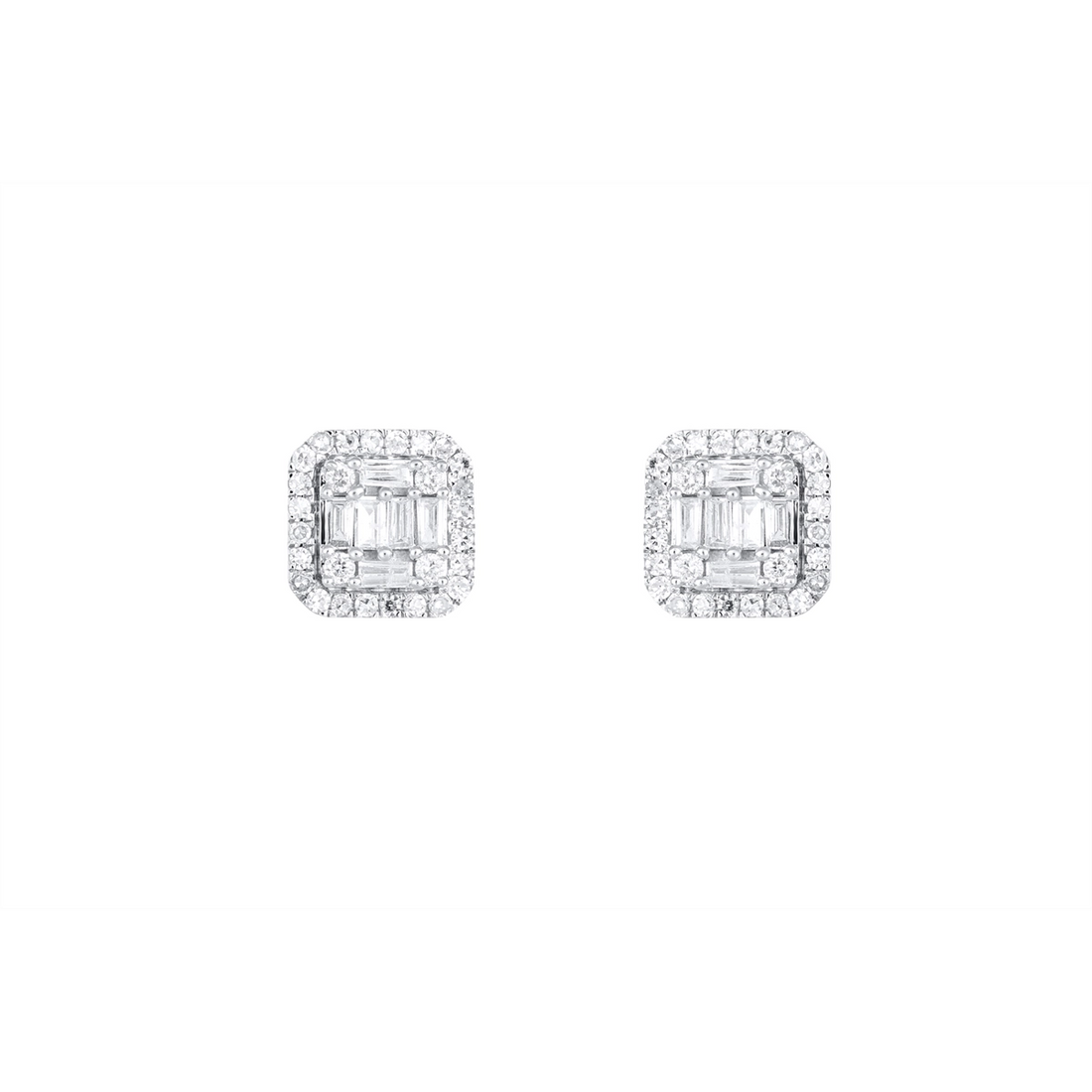 Earrings Earrings in White Gold containing Diamond 456410