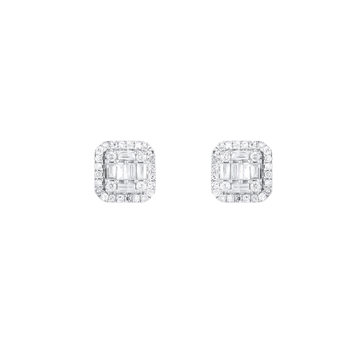 Earrings Earrings in White Gold containing Diamond 456410