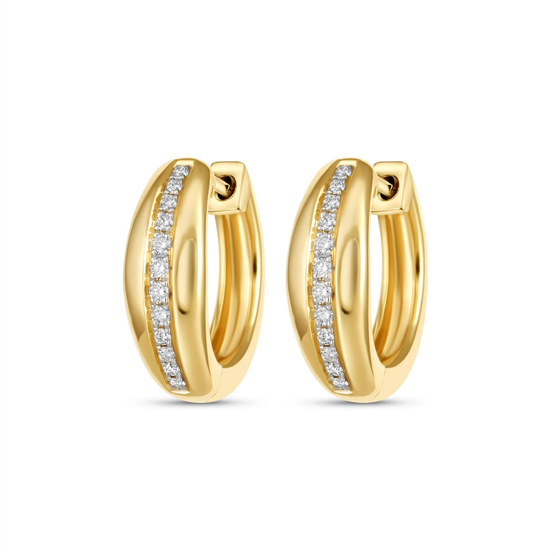 Earrings Earrings in Mixed Metals containing Diamond 456415