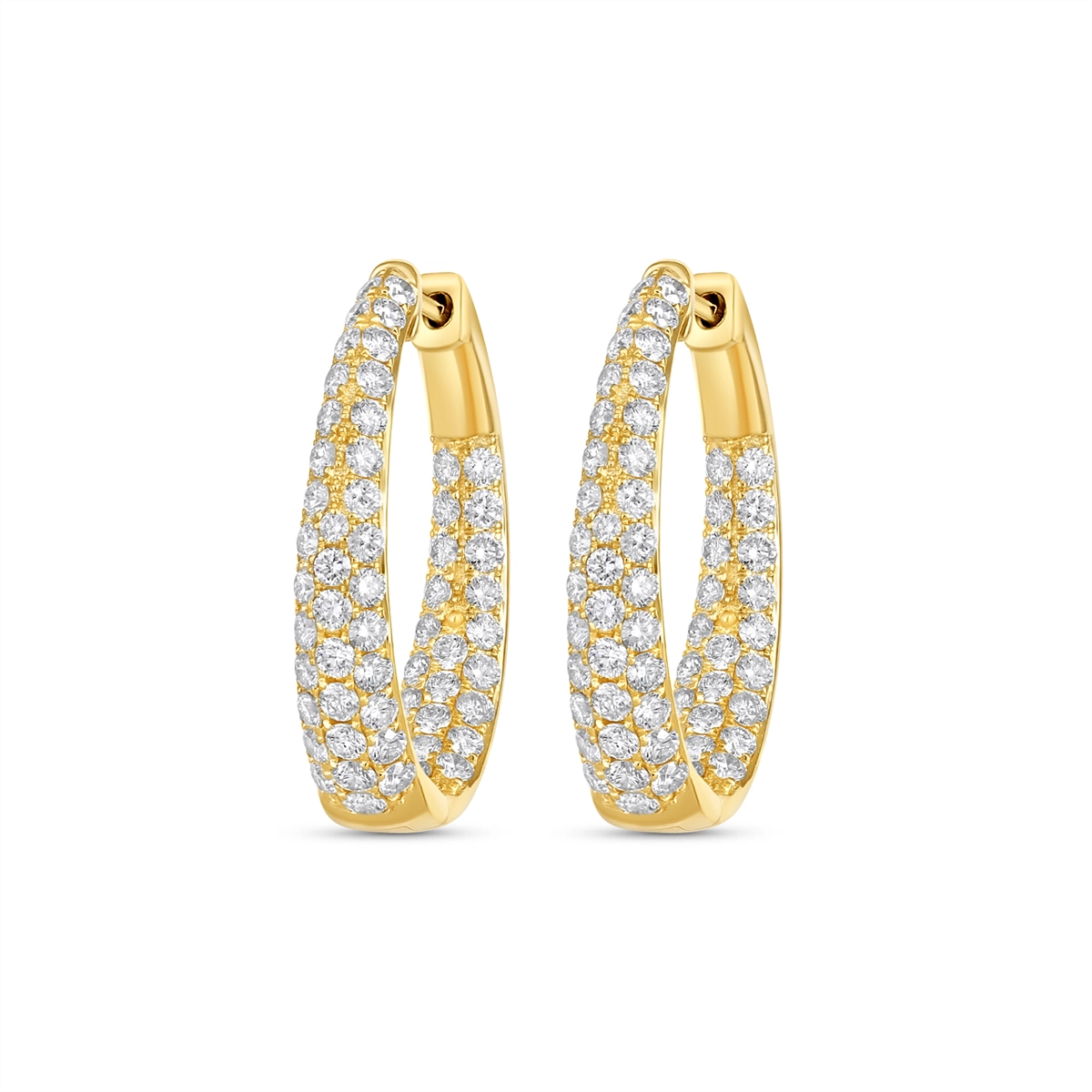 Earrings Earrings in Yellow Gold containing Diamond 456423
