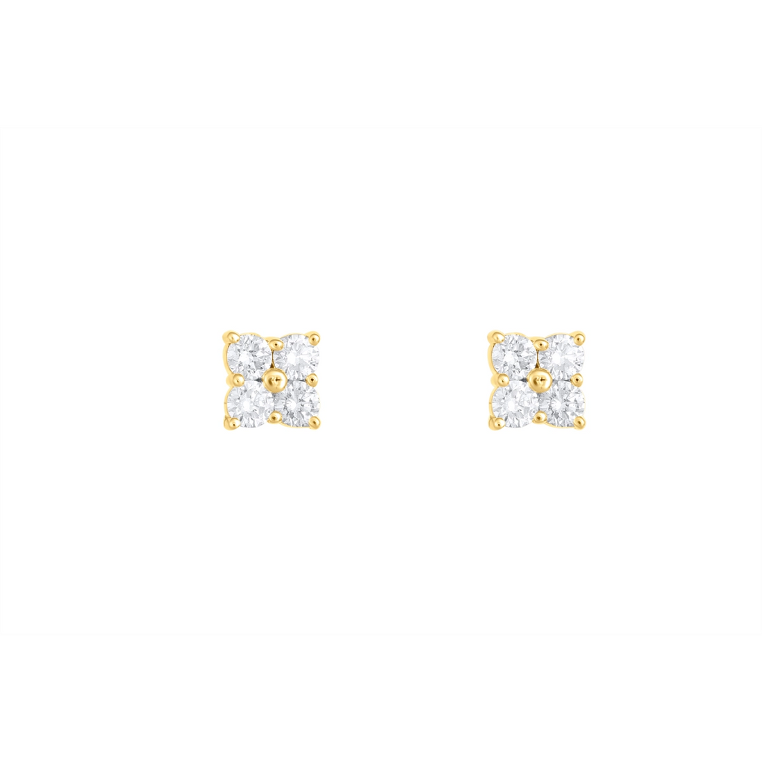 Earrings Earrings in Yellow Gold containing Diamond 456425