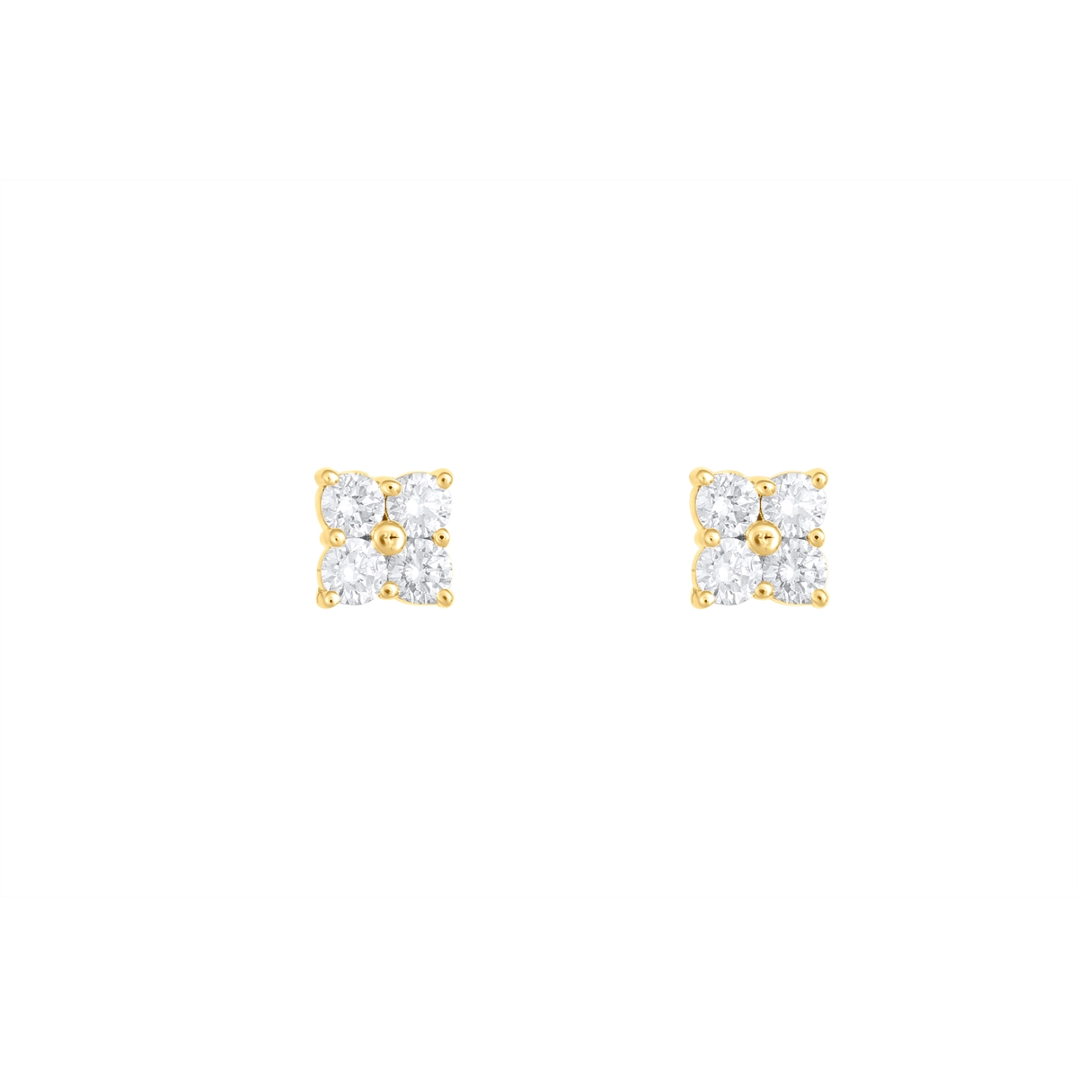 Earrings Earrings in Yellow Gold containing Diamond 456425