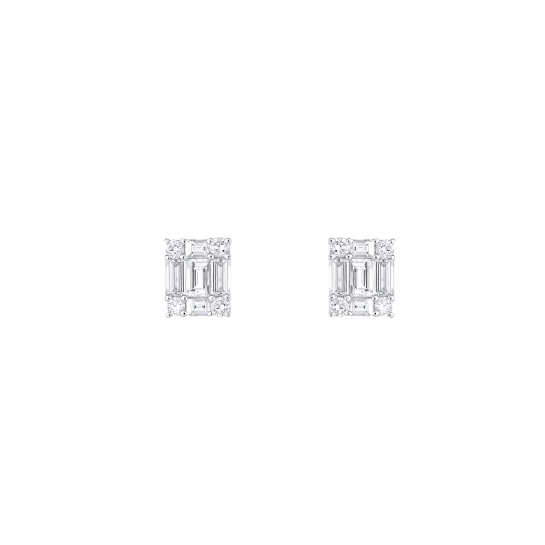 Earrings Earrings in White Gold containing Diamond 456427